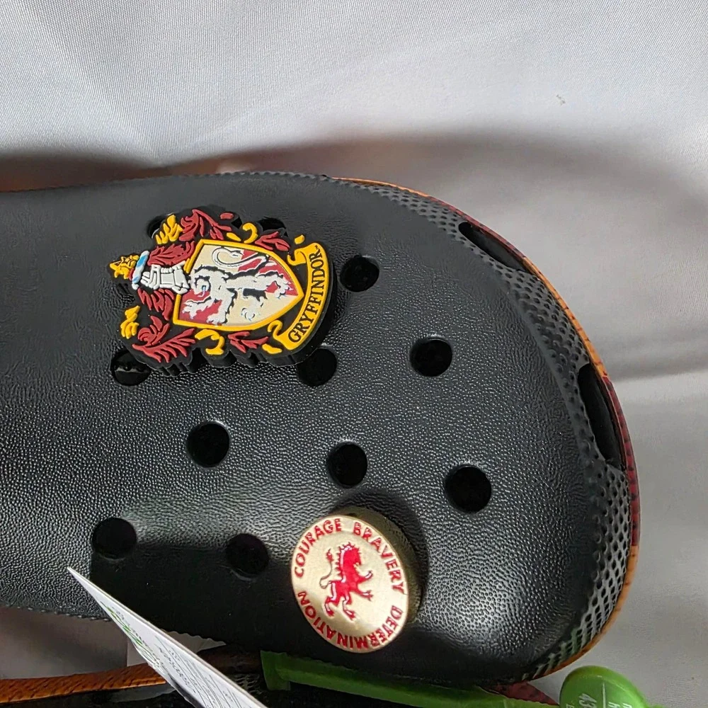 Crocs Harry Potter‎ Gryffindor Classic Clogs Black Red Yellow Size M10 W12